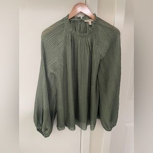 NWT Sage Green Blouse size Large